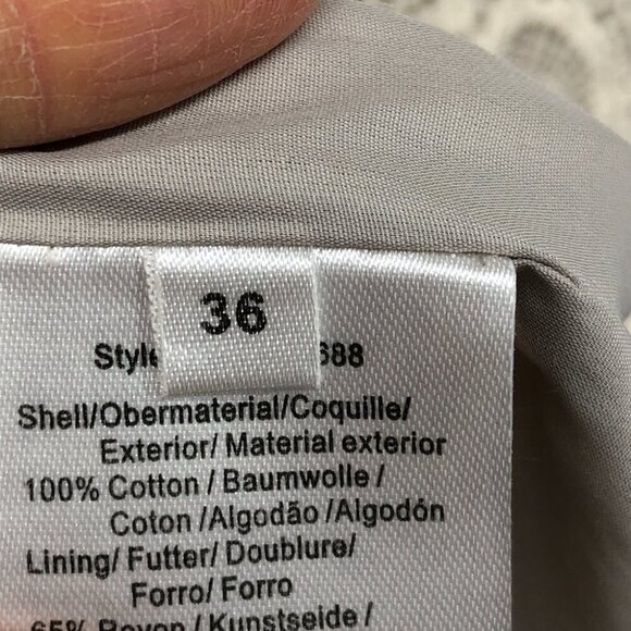 DAY Birger et Mikkelsen Cream Geometric Crochet lined Dress size 36 - Picture 13 of 16